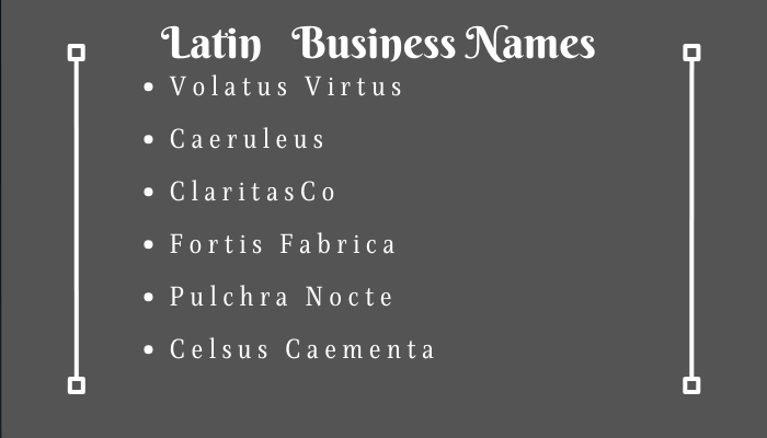 Greek Words For Business Names
