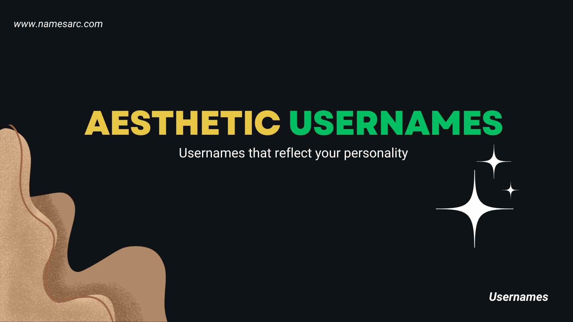 Aesthetic Usernames Ideas