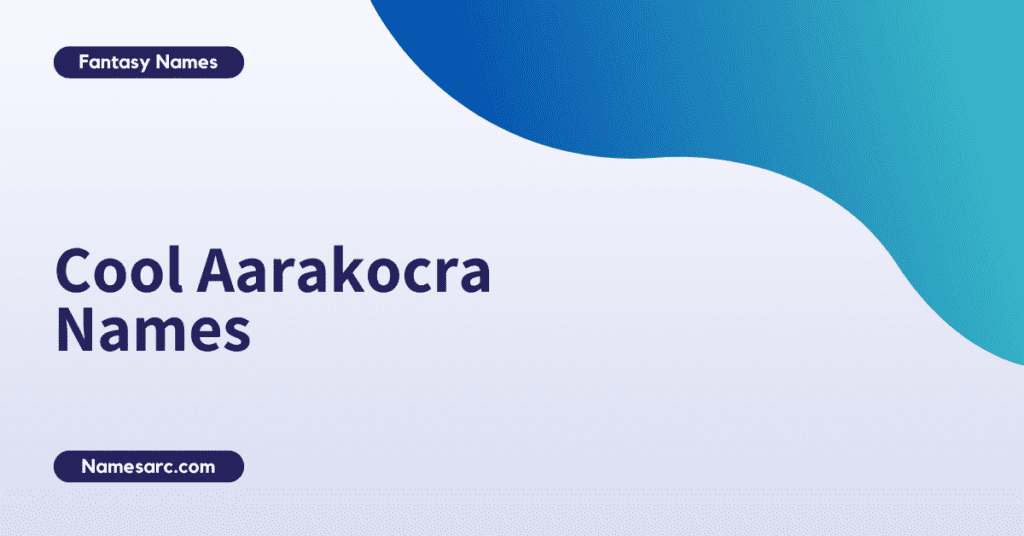 Aarakocra Names