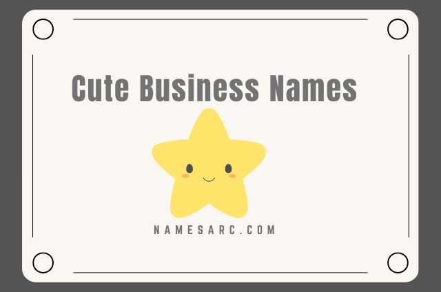 Cute Business Names