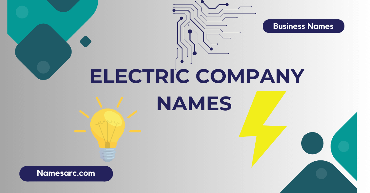 Electric Company Names Ideas