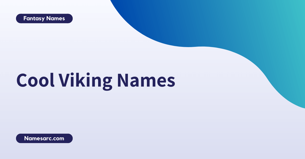Viking Names