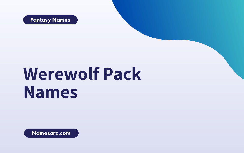 Wolf Pack Names
