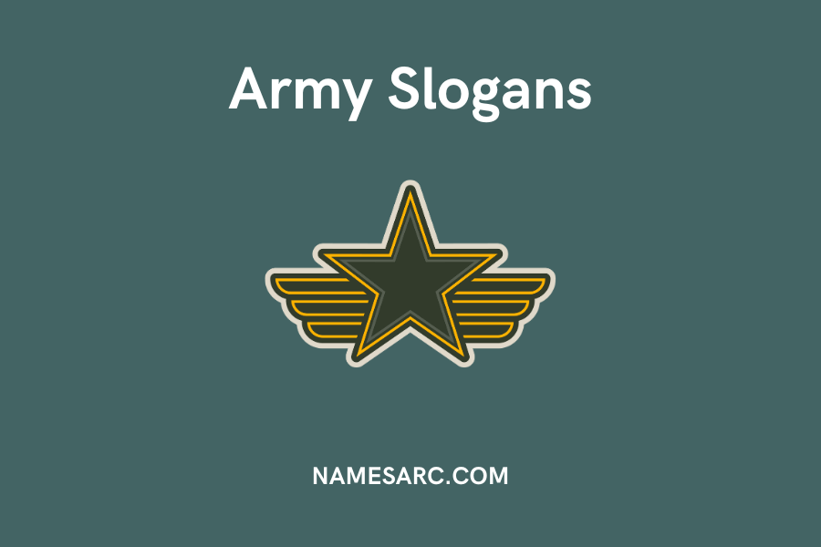 Army Slogans