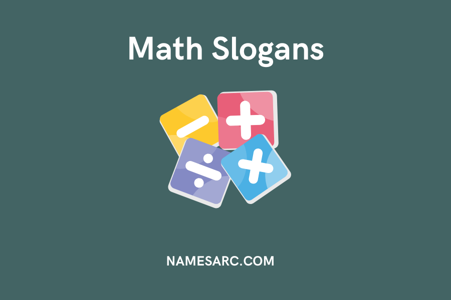 Math Slogans