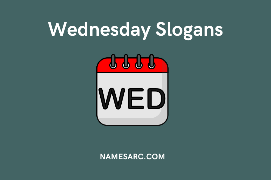 Wednesday Slogans