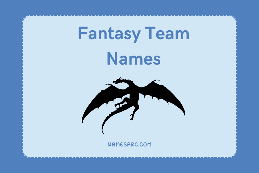 Fantasy Team Names