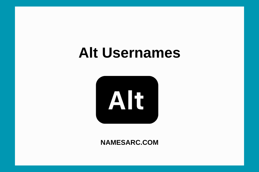 Alt Usernames