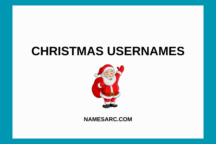 Christmas Usernames