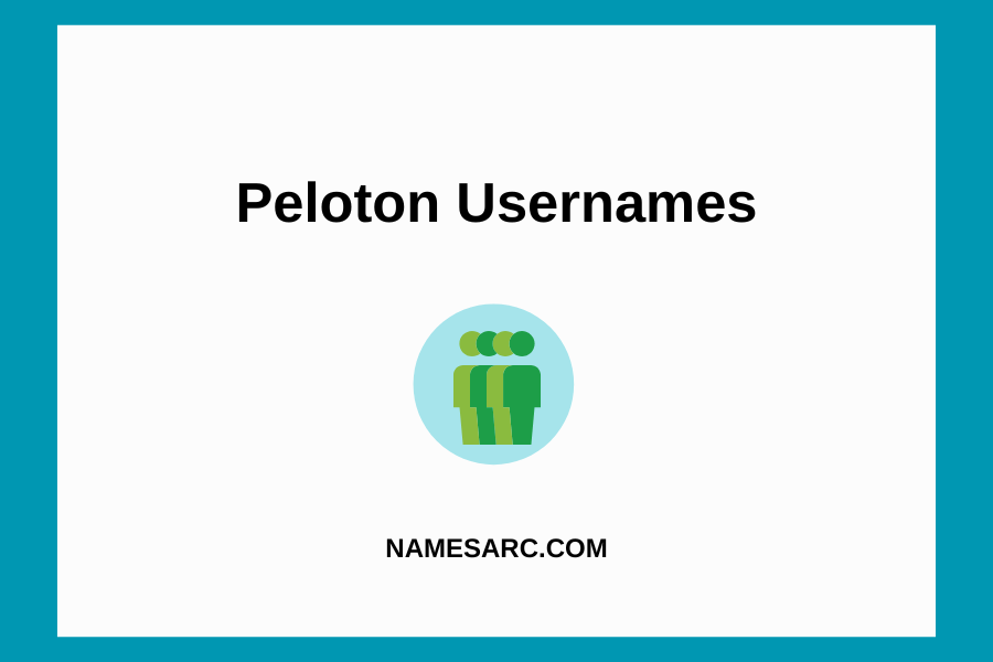 Peloton Usernames